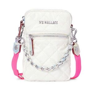 NWOT MZ Wallace Micro Crosby Pearl Iridescent